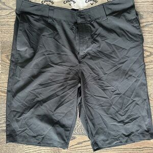 Callaway Men's Charcoal Flat Front Shorts